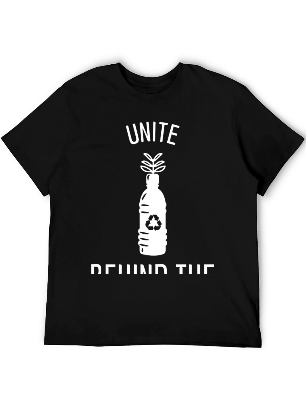 Unite Behind The Cause T-Shirt - Black