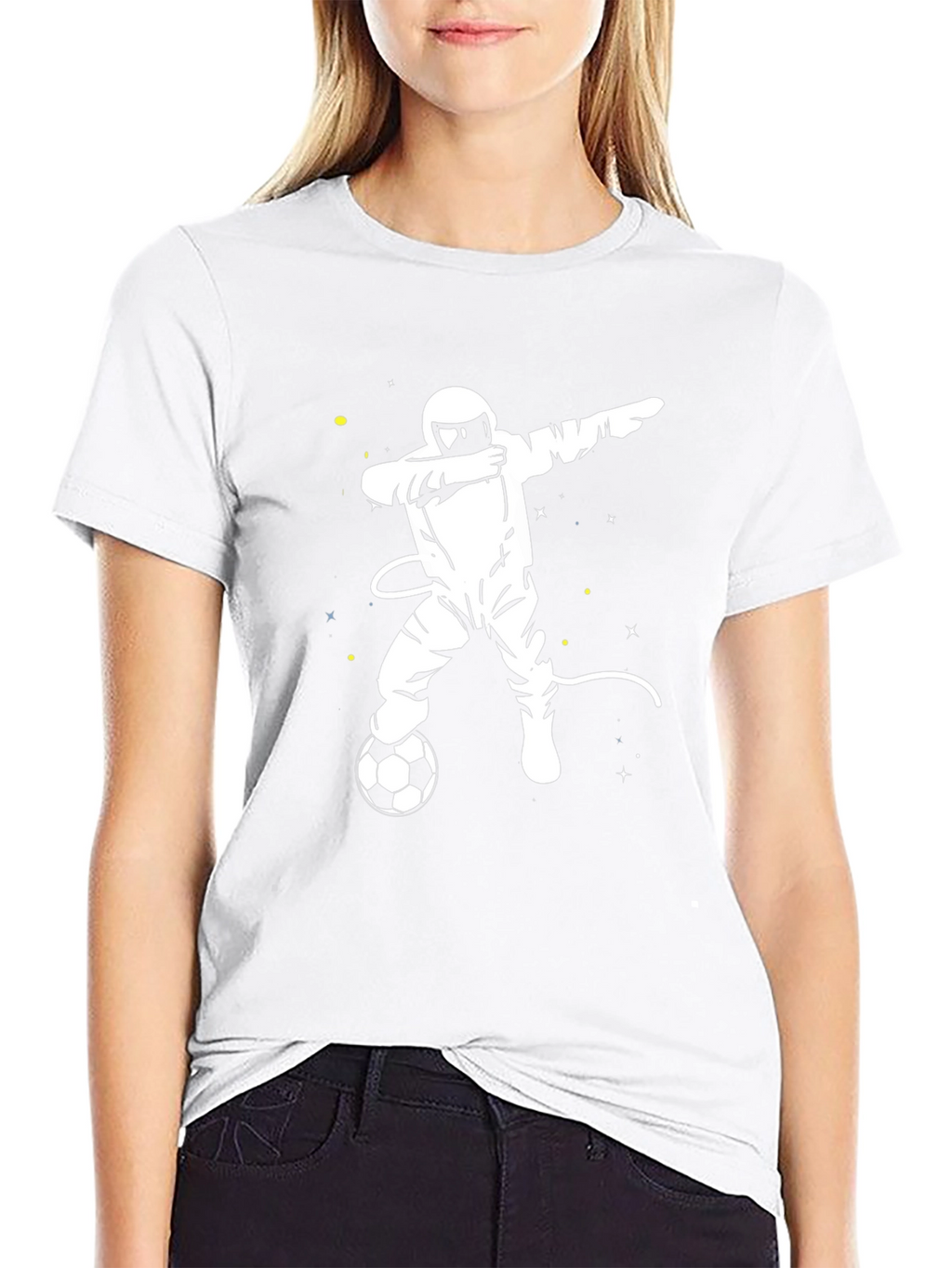 Astronaut Soccer T-Shirt