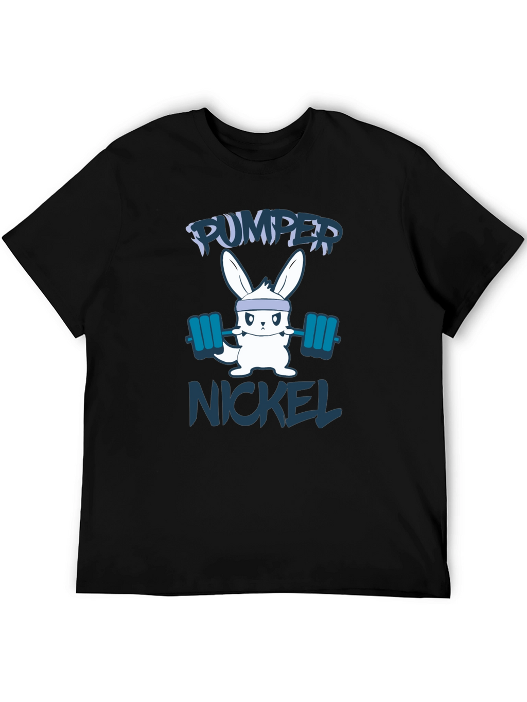 Pumper Nickel Bunny Black T-Shirt
