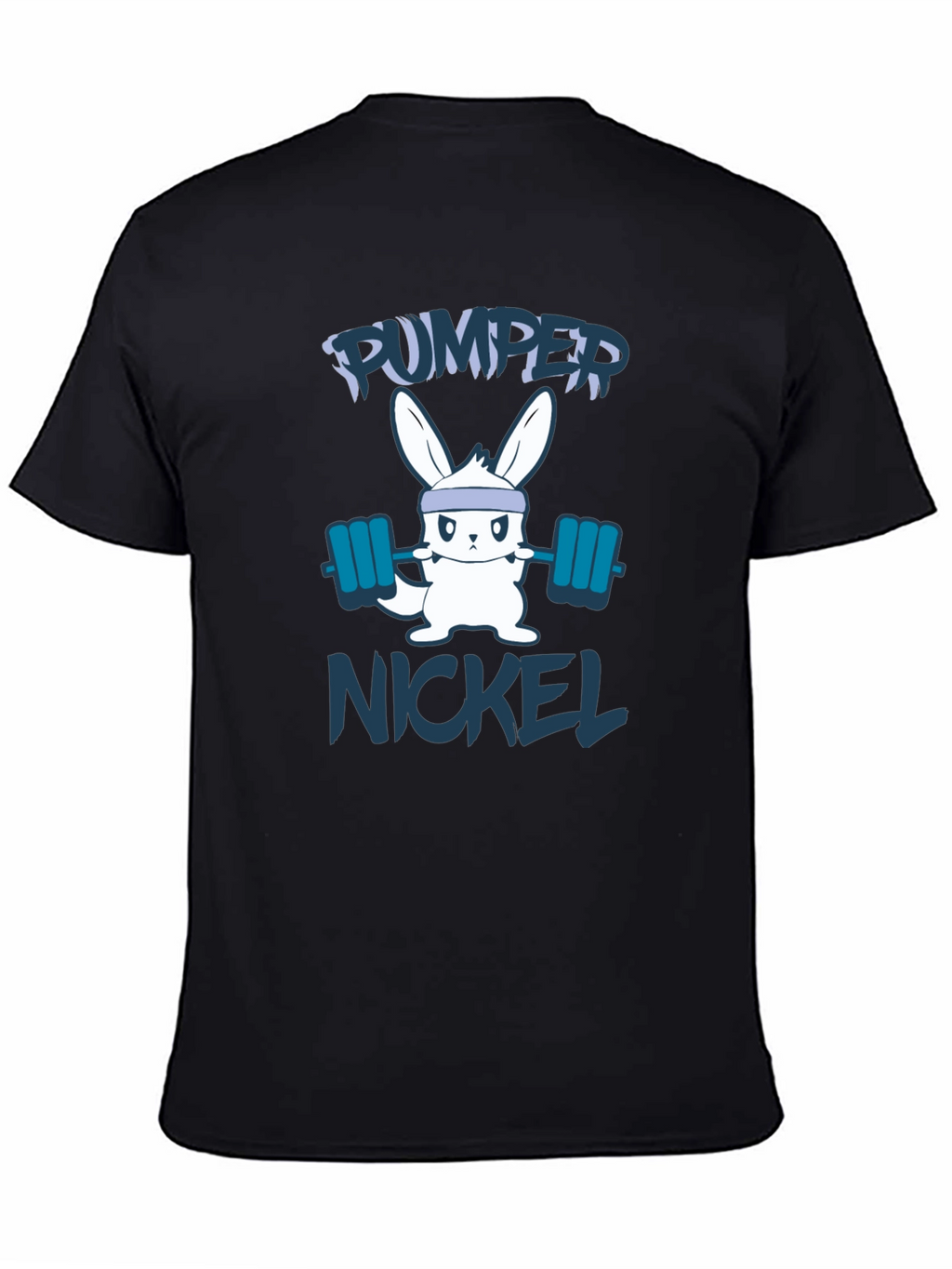 Pumper Nickel Bunny Black T-Shirt