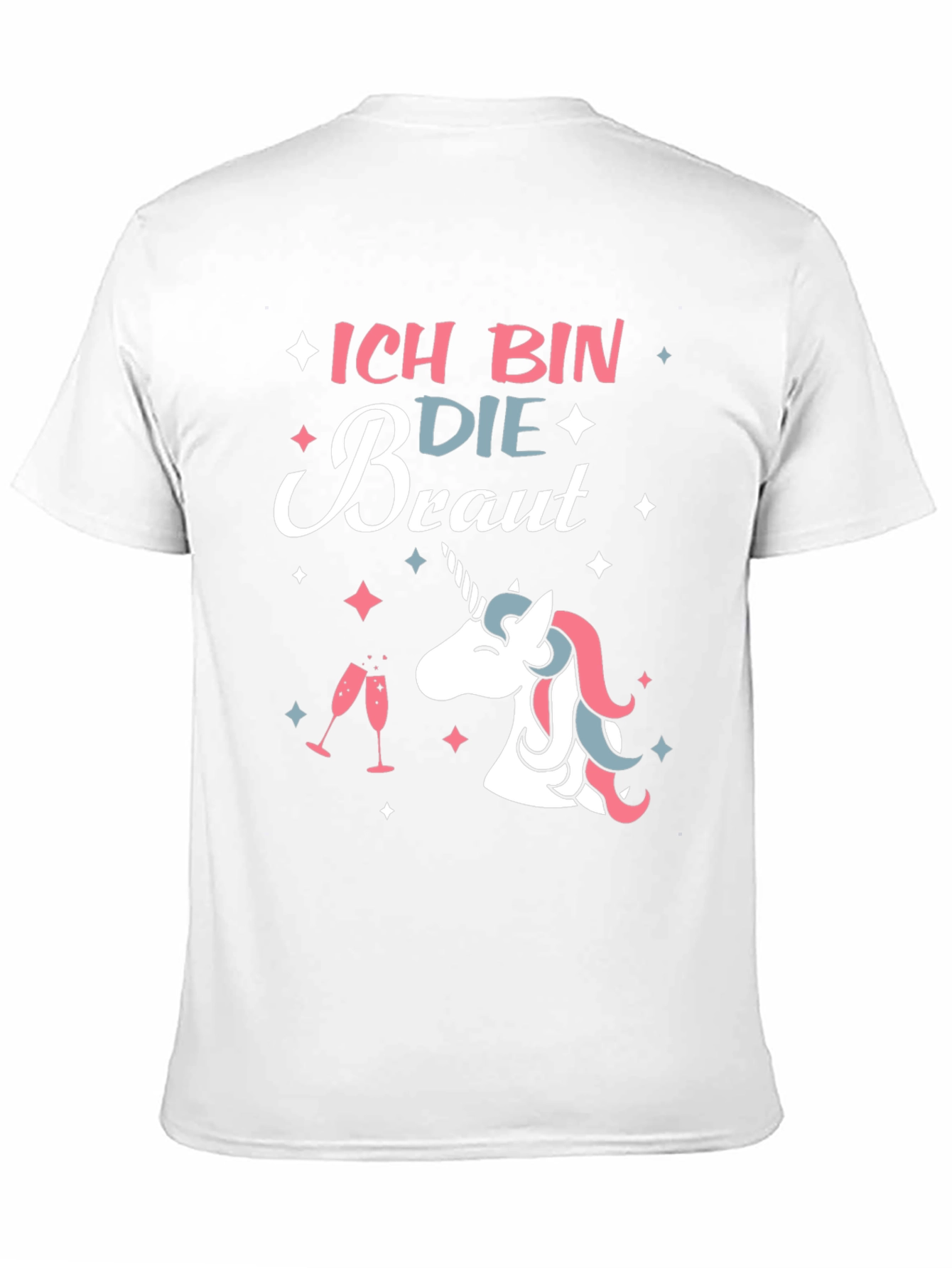 Ich Bin Die Braut Unicorn T-Shirt