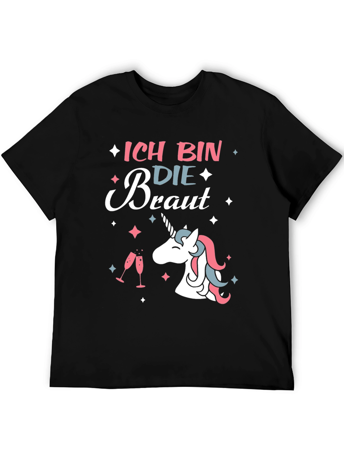 Ich Bin Die Braut Unicorn T-Shirt