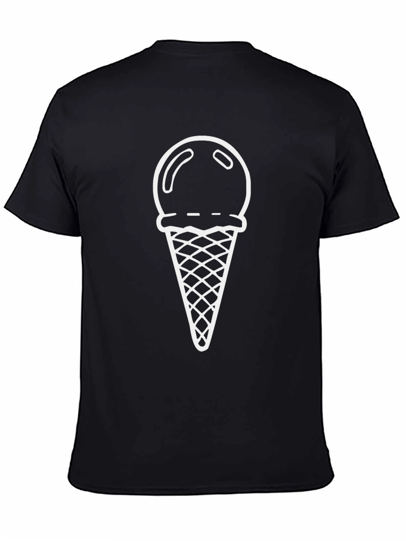 Ice Cream Cone Graphic T-Shirt