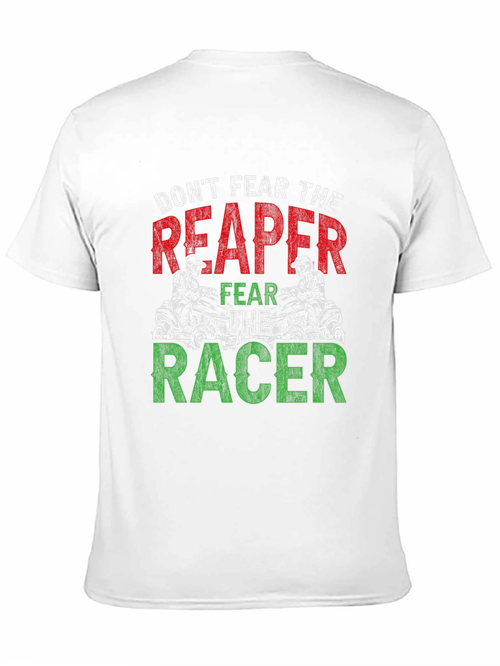 Dont Fear The Reaper Racer Graphic T-Shirt
