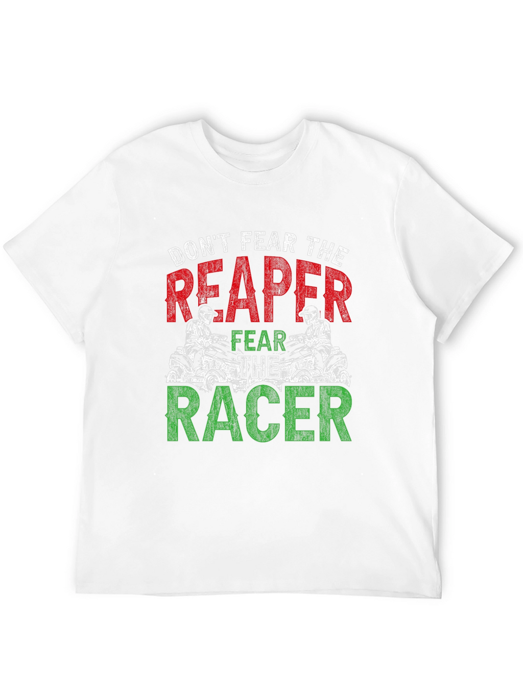 Dont Fear The Reaper Racer Graphic T-Shirt