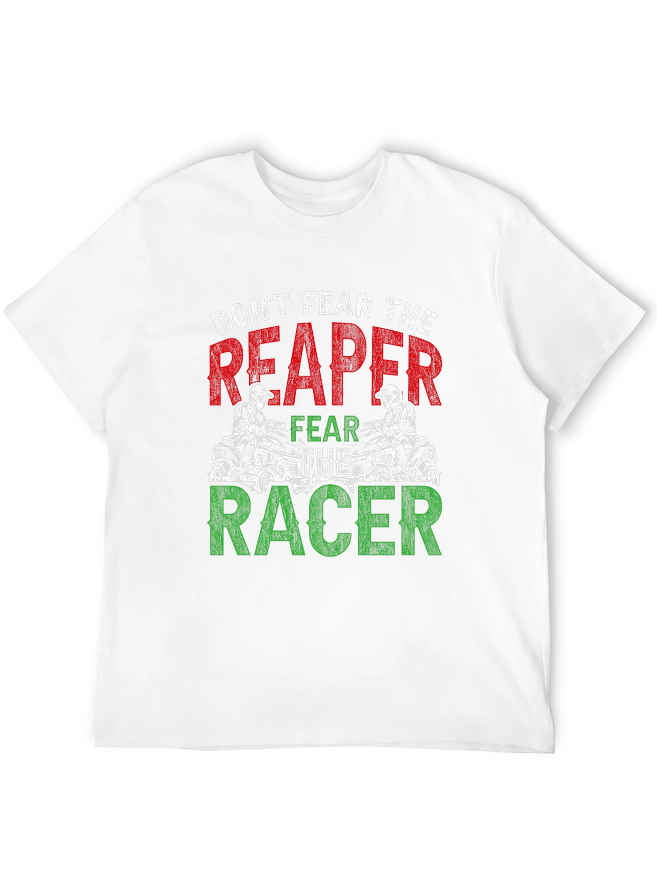 Dont Fear The Reaper Racer Graphic T-Shirt