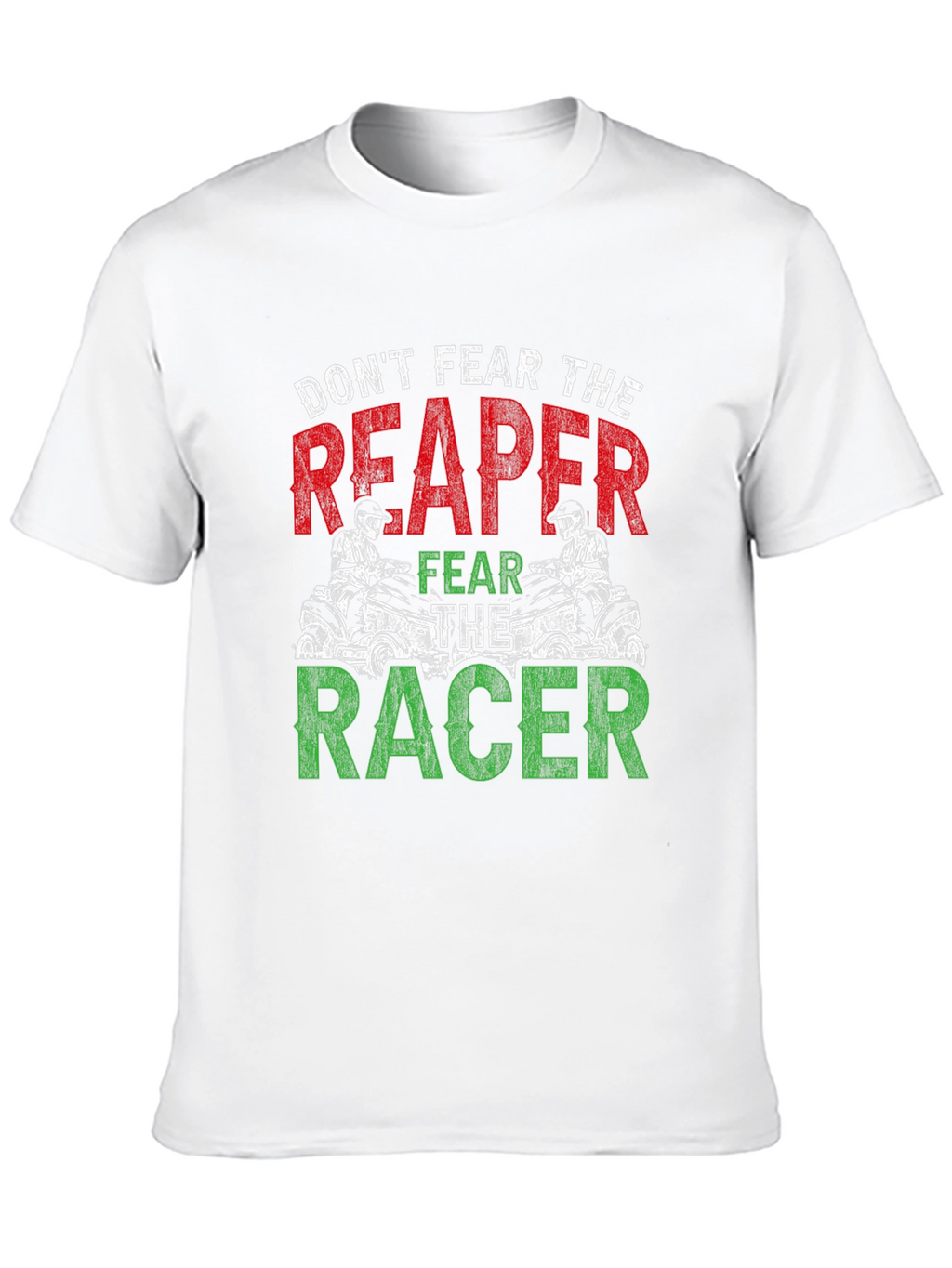 Dont Fear The Reaper Racer Graphic T-Shirt