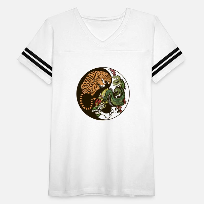 Yin yang tiger & dragon