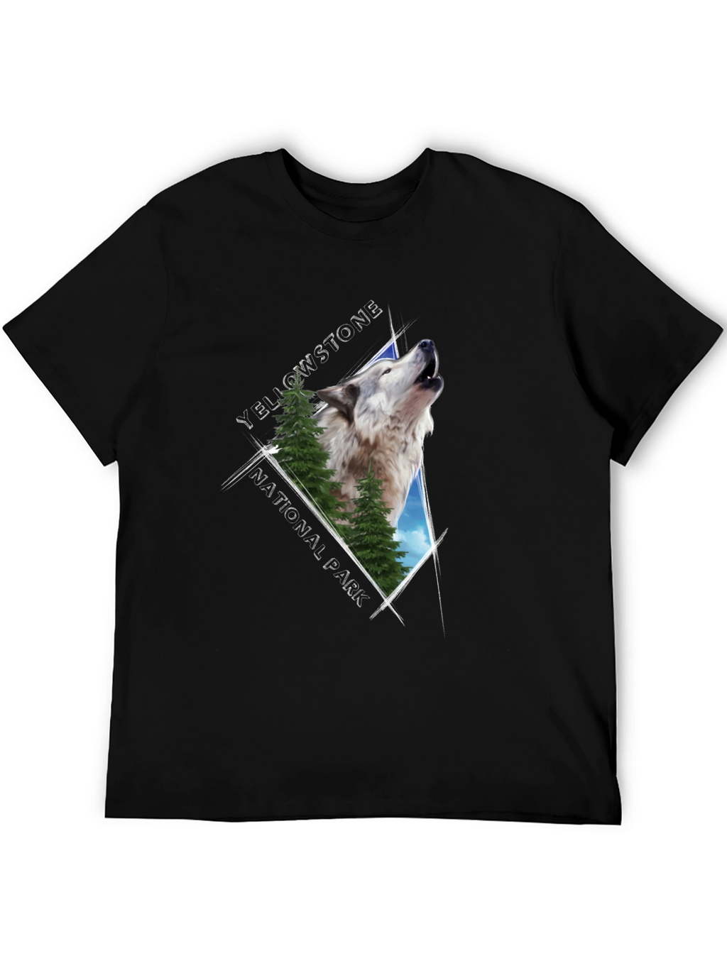 Yellowstone Wolf Graphic Tee