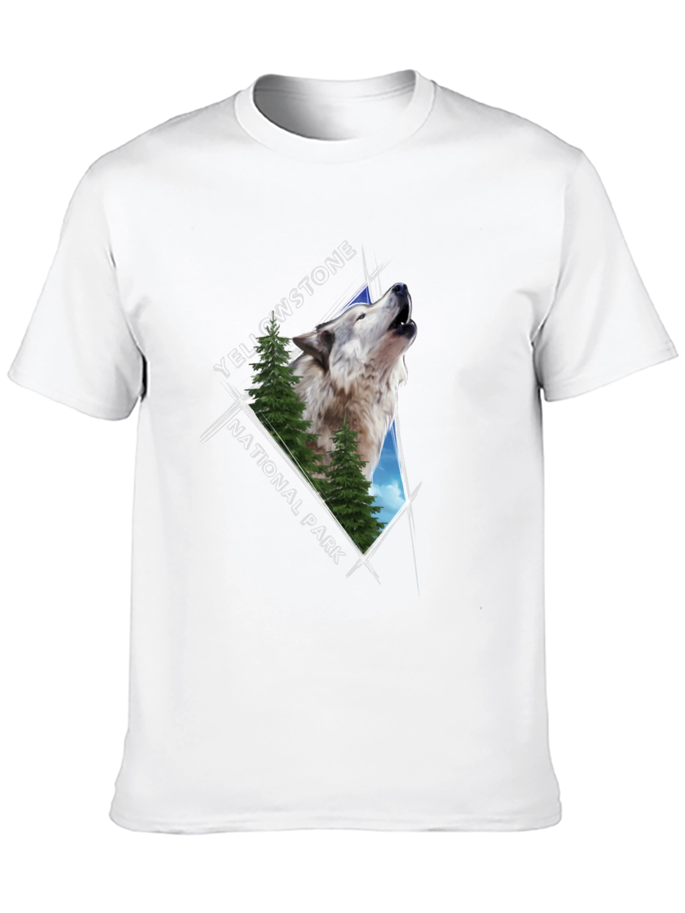 Yellowstone Wolf Graphic Tee