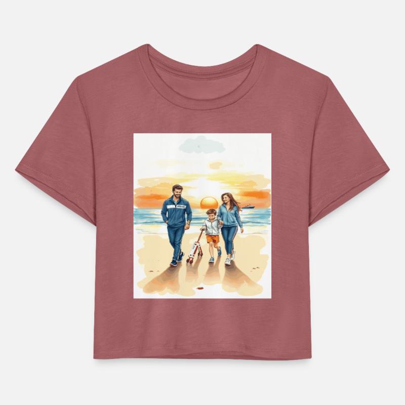 young couple and their small son.