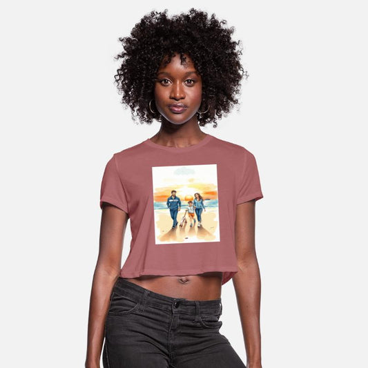 young couple and their small son.