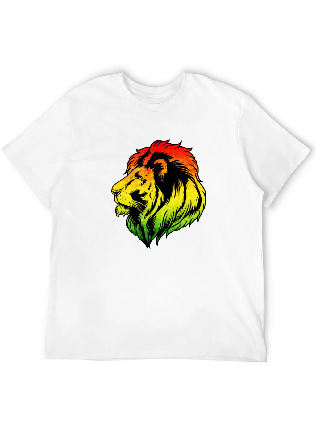 Rasta Lion T-Shirt - Reggae Vibes