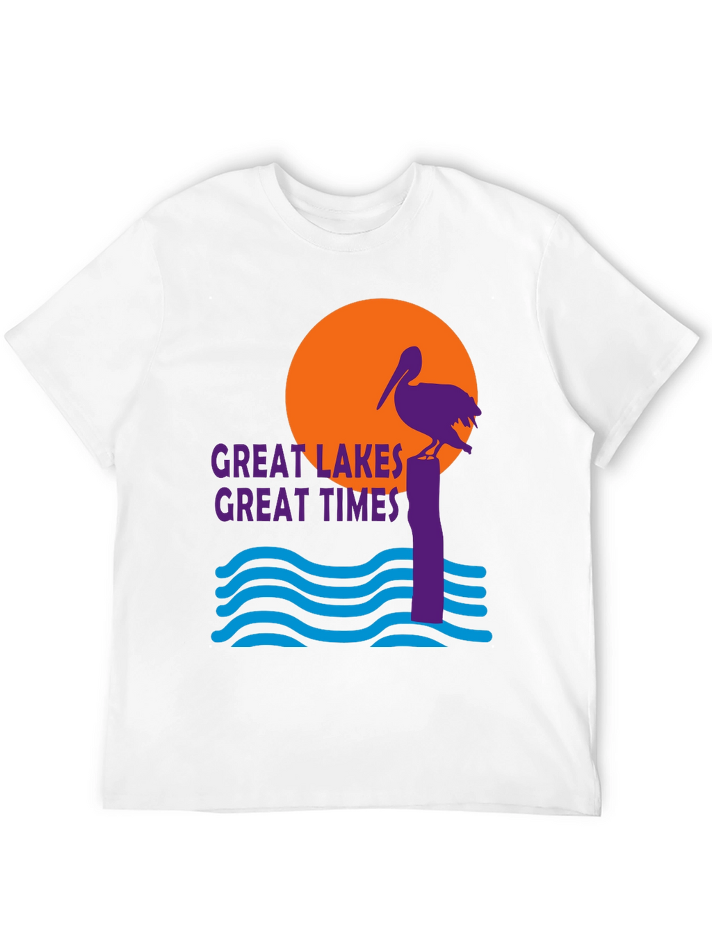 Great Lakes Great Times Graphic T-Shirt