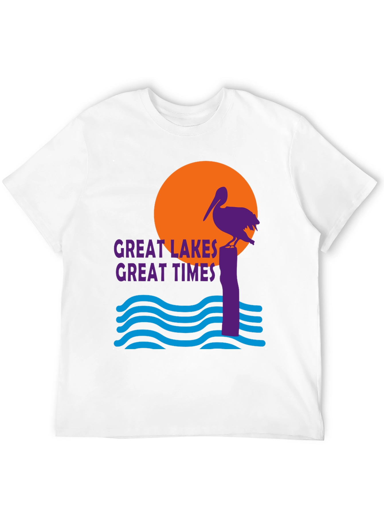 Great Lakes Great Times Graphic T-Shirt