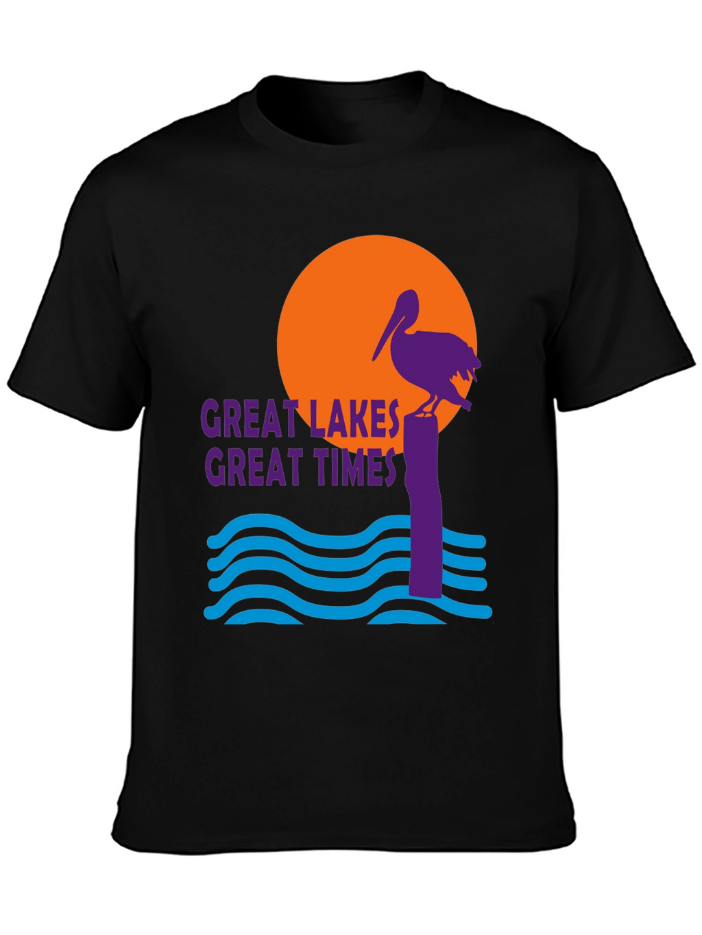 Great Lakes Great Times Graphic T-Shirt