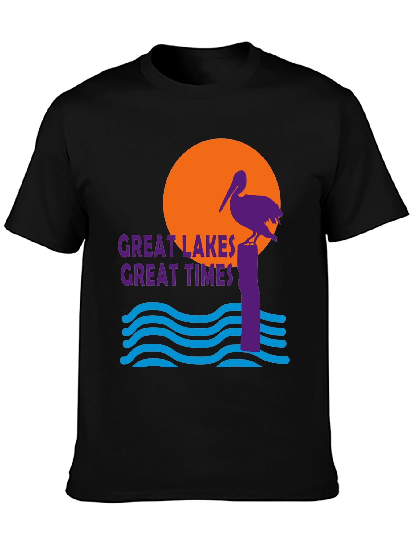 Great Lakes Great Times Graphic T-Shirt