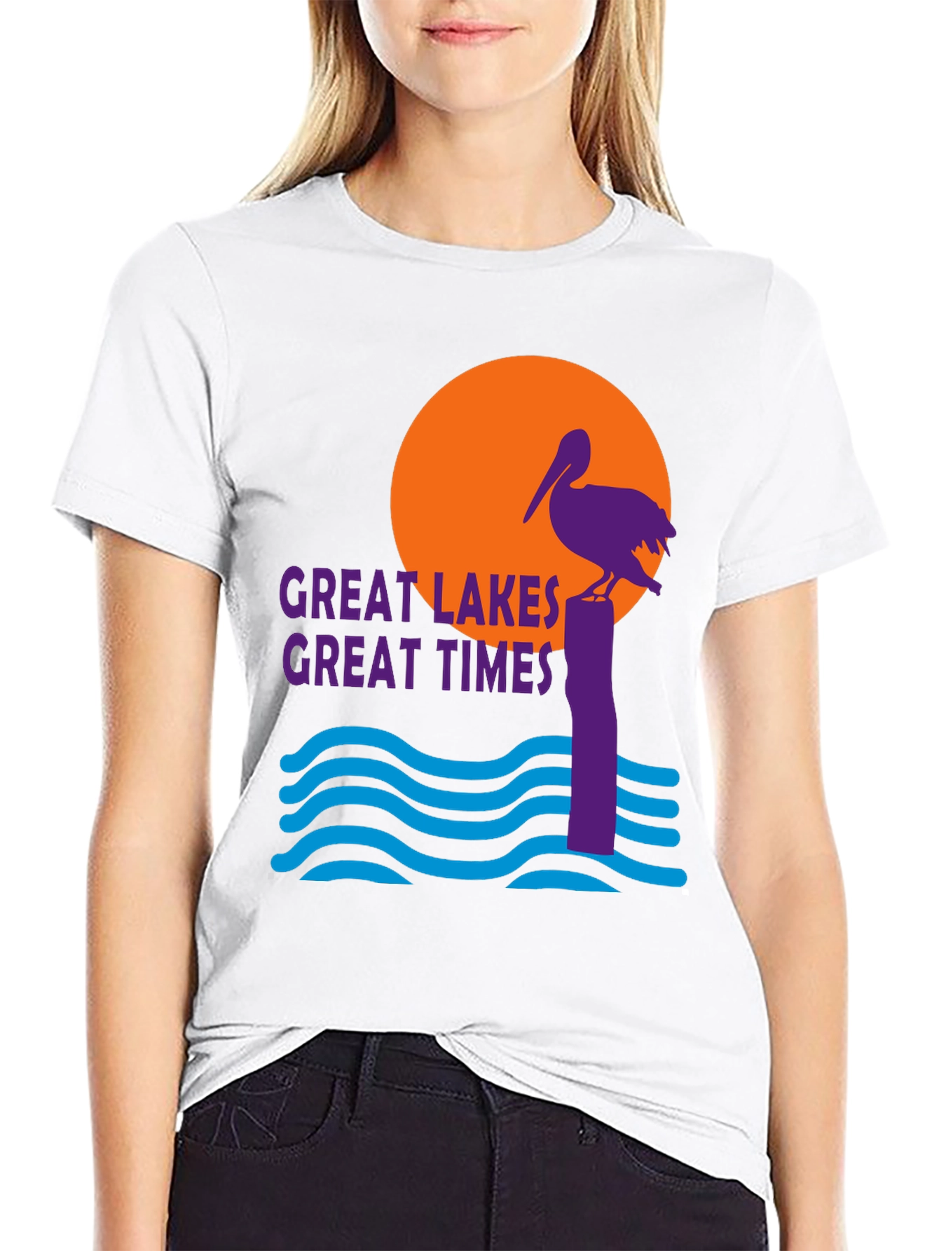 Great Lakes Great Times Graphic T-Shirt