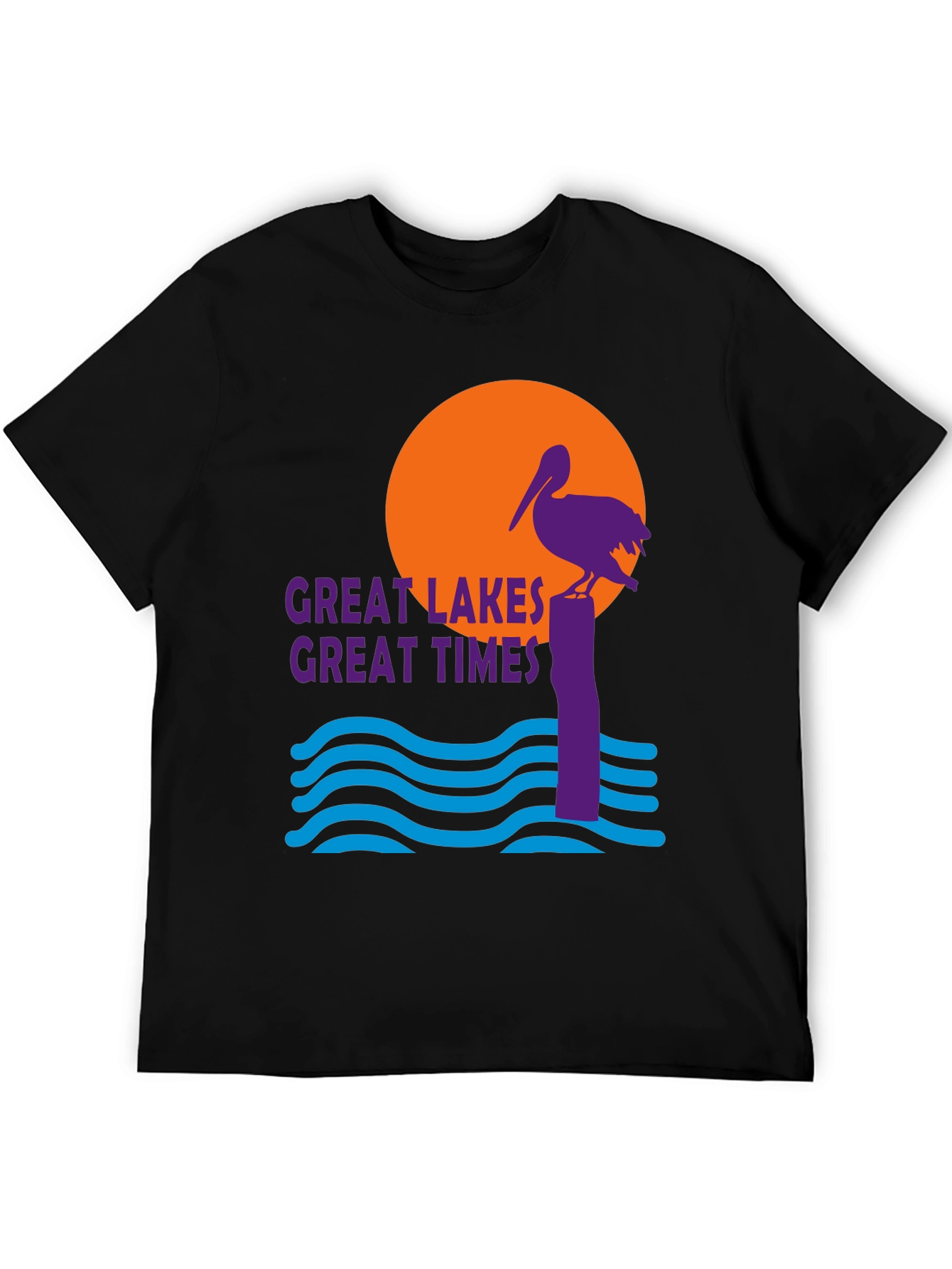 Great Lakes Great Times Graphic T-Shirt