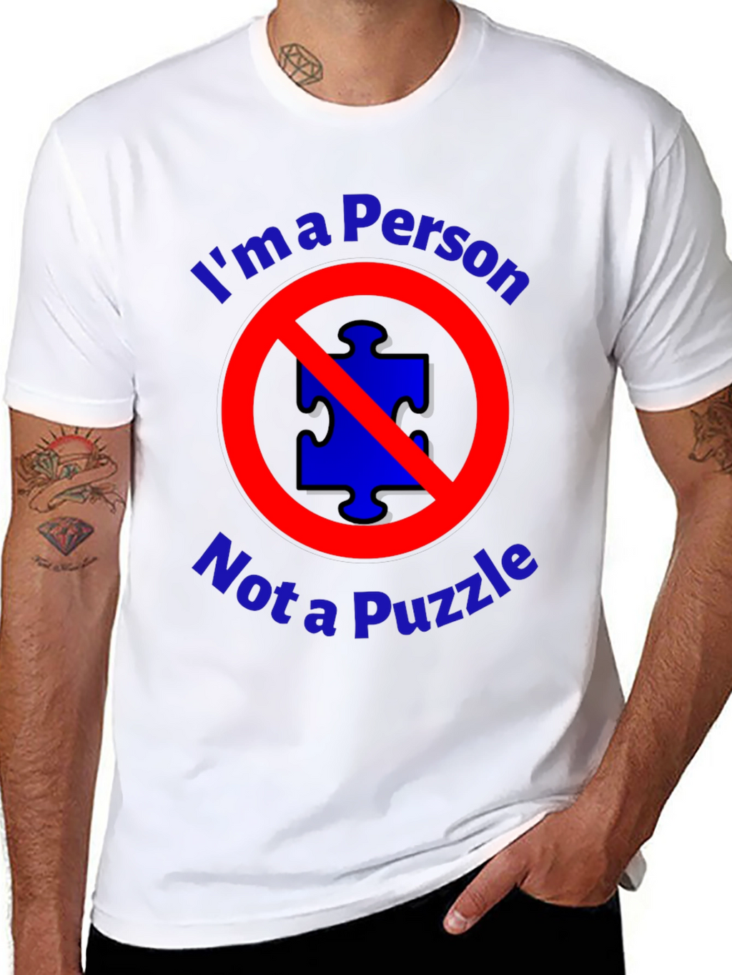 Im a Person Not a Puzzle T-Shirt