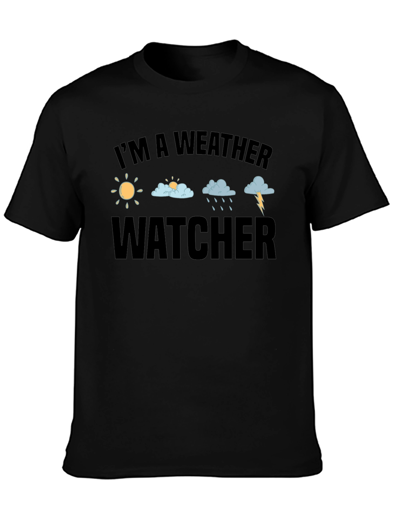 Weather Watcher Graphic Tee - Perfect for Meteorology Fans