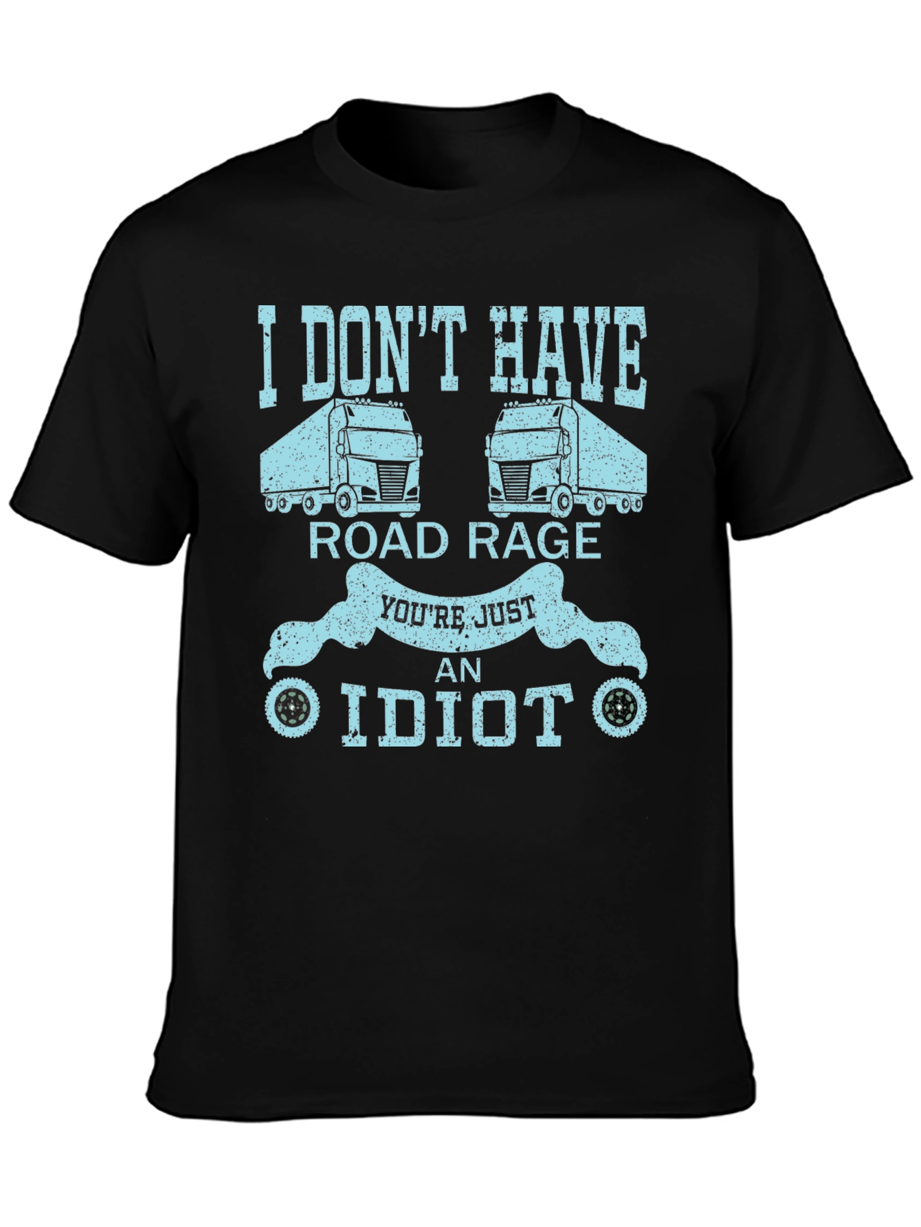 Road Rage T-Shirt: Funny Trucker Tee