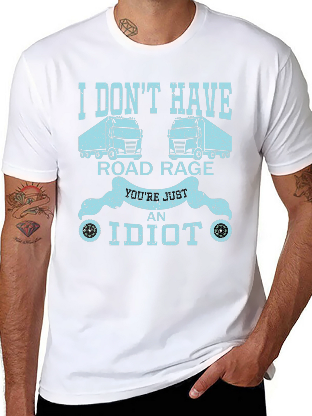 Road Rage T-Shirt: Funny Trucker Tee