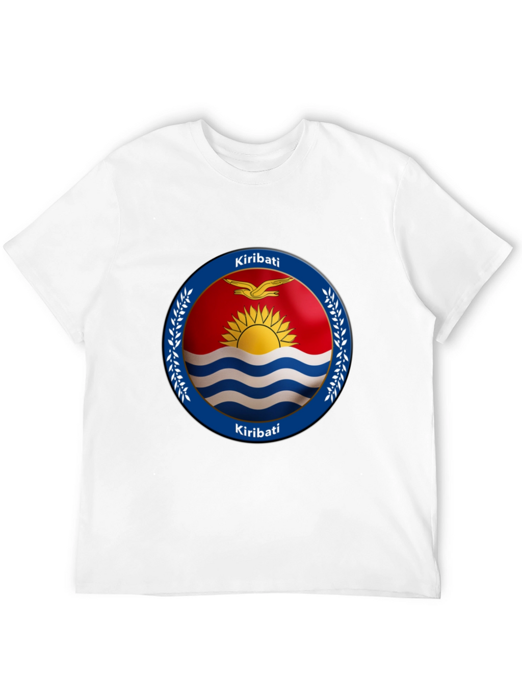 Kiribati Flag T-Shirt - Black
