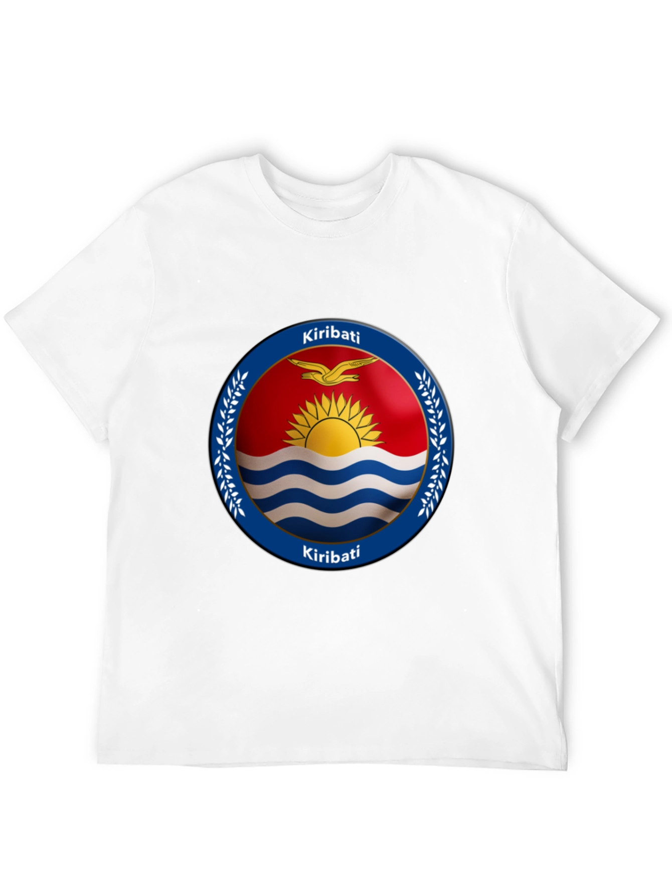 Kiribati Flag T-Shirt - Black