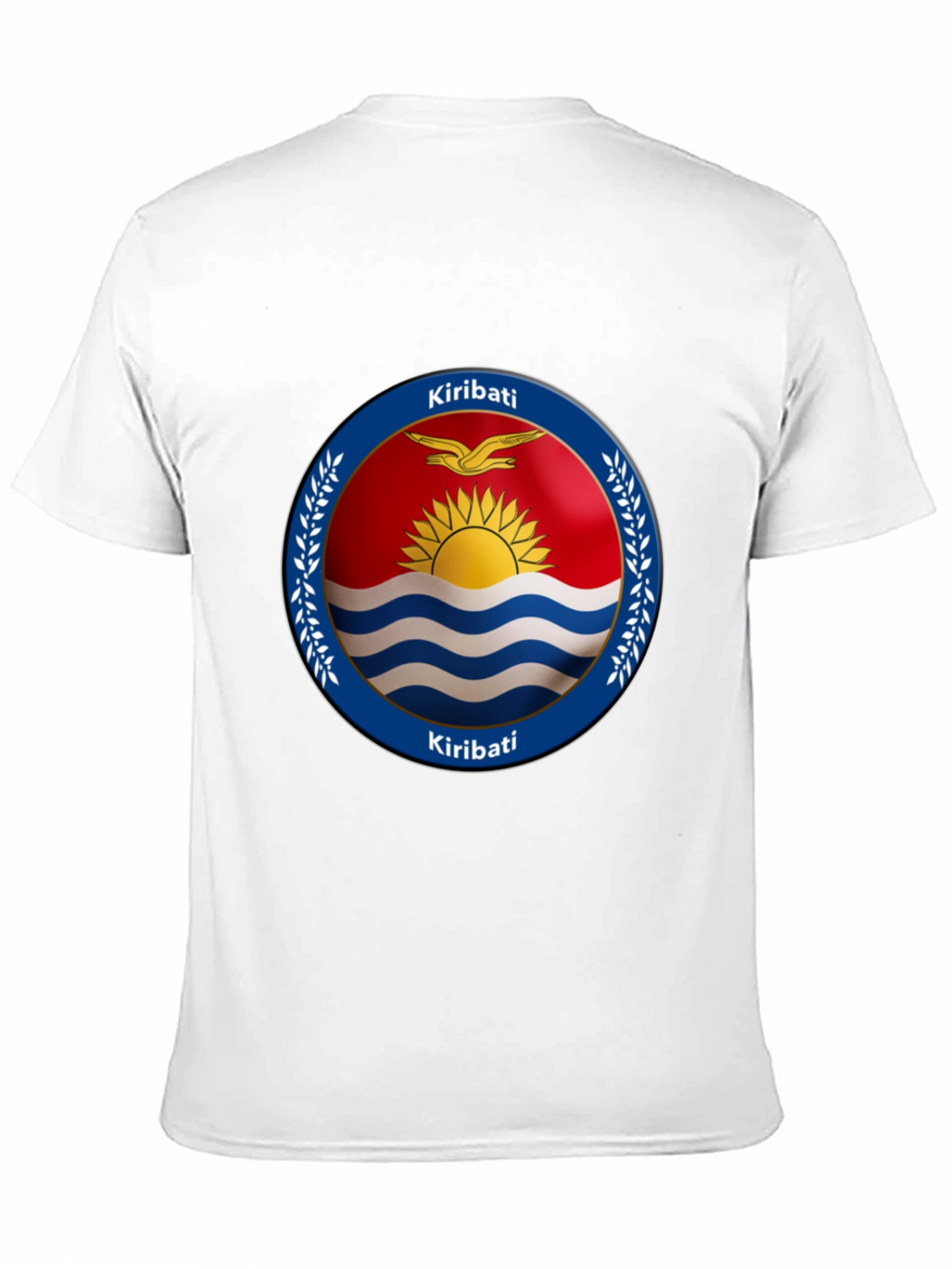 Kiribati Flag T-Shirt - Black