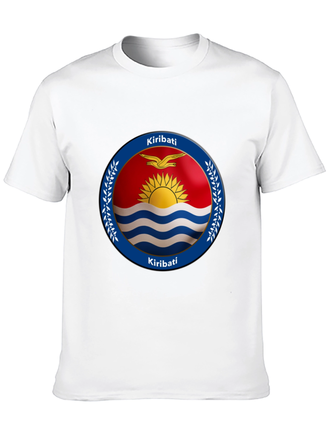 Kiribati Flag T-Shirt - Black