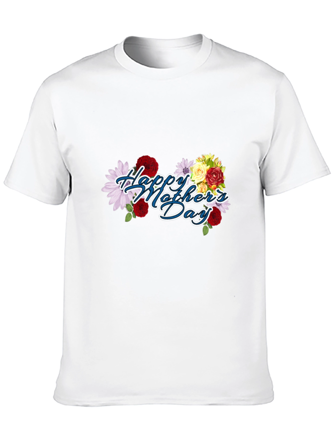 Happy Mothers Day Floral T-Shirt