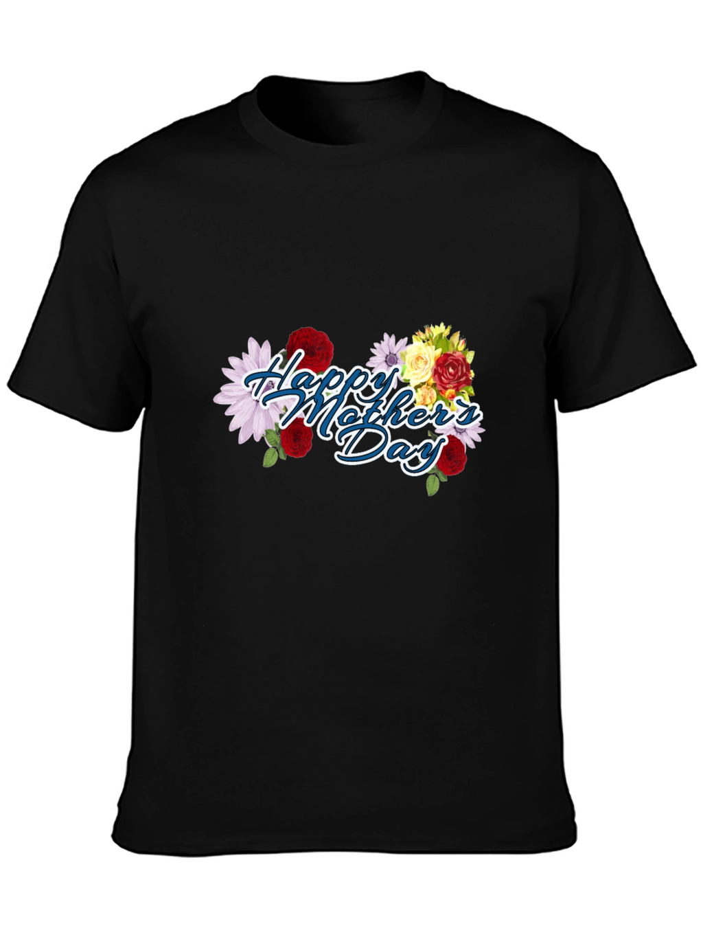 Happy Mothers Day Floral T-Shirt