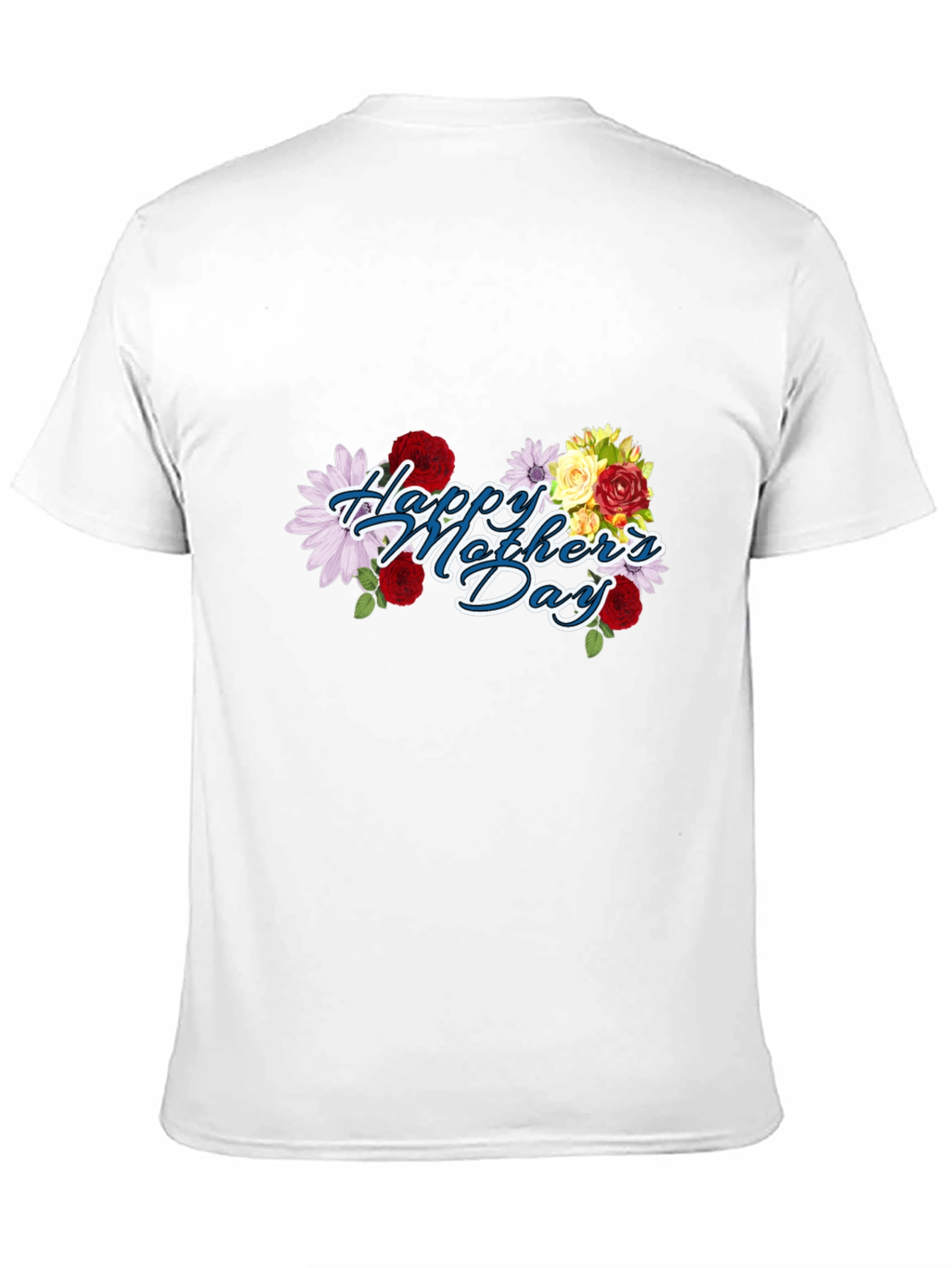 Happy Mothers Day Floral T-Shirt