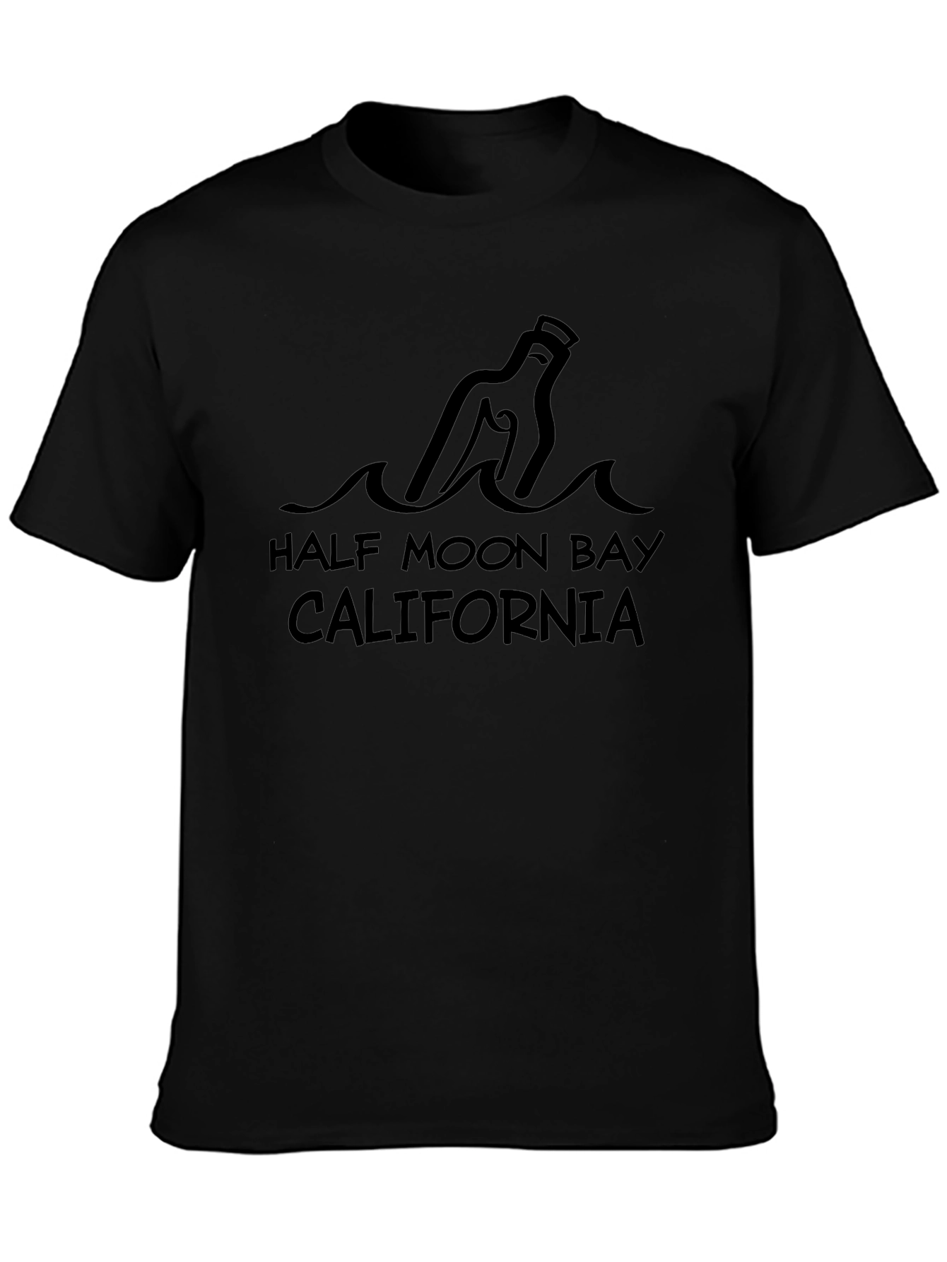 Half Moon Bay California Graphic T-Shirt