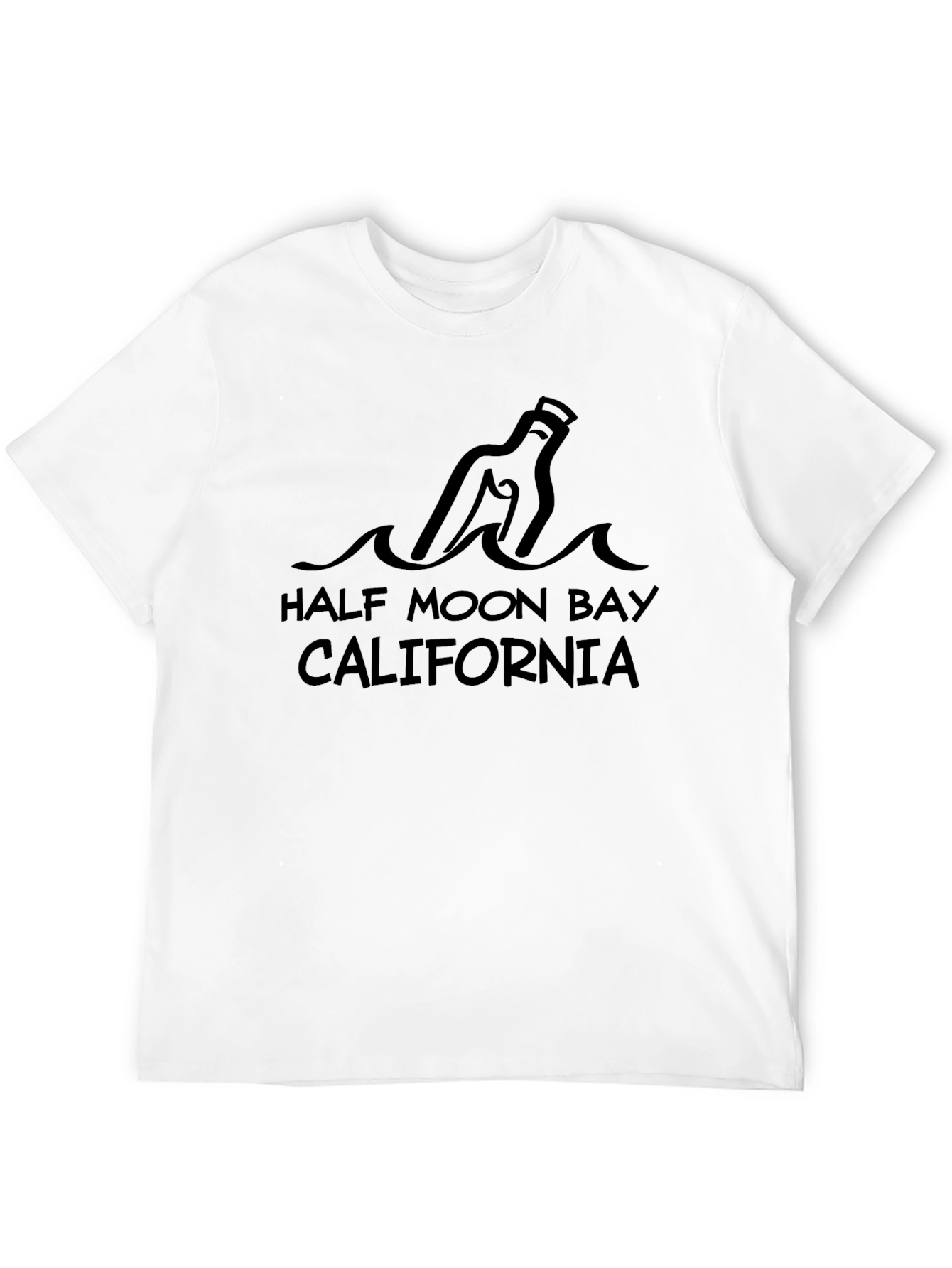 Half Moon Bay California Graphic T-Shirt