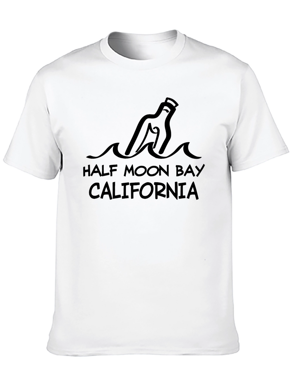 Half Moon Bay California Graphic T-Shirt