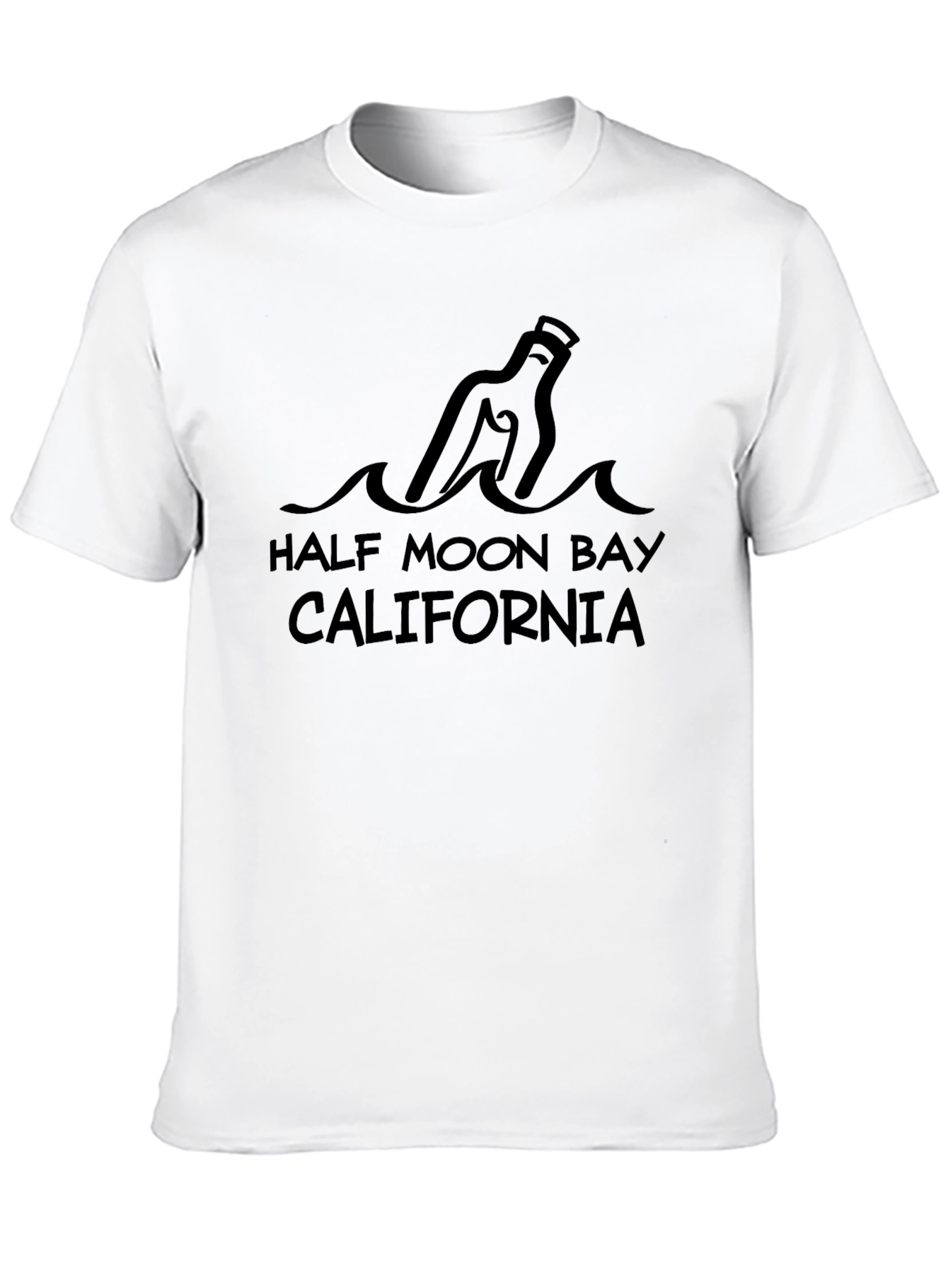 Half Moon Bay California Graphic T-Shirt