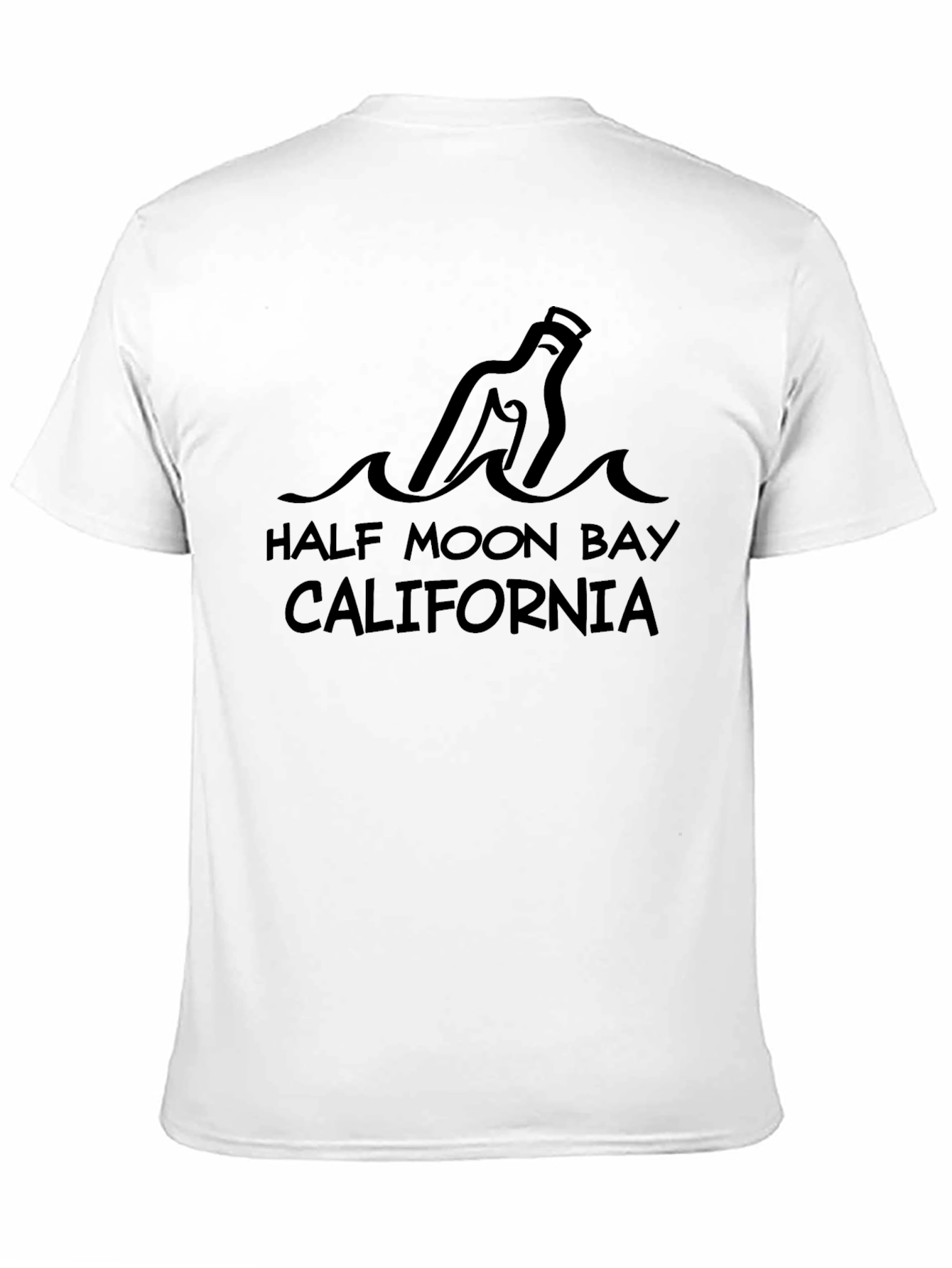 Half Moon Bay California Graphic T-Shirt