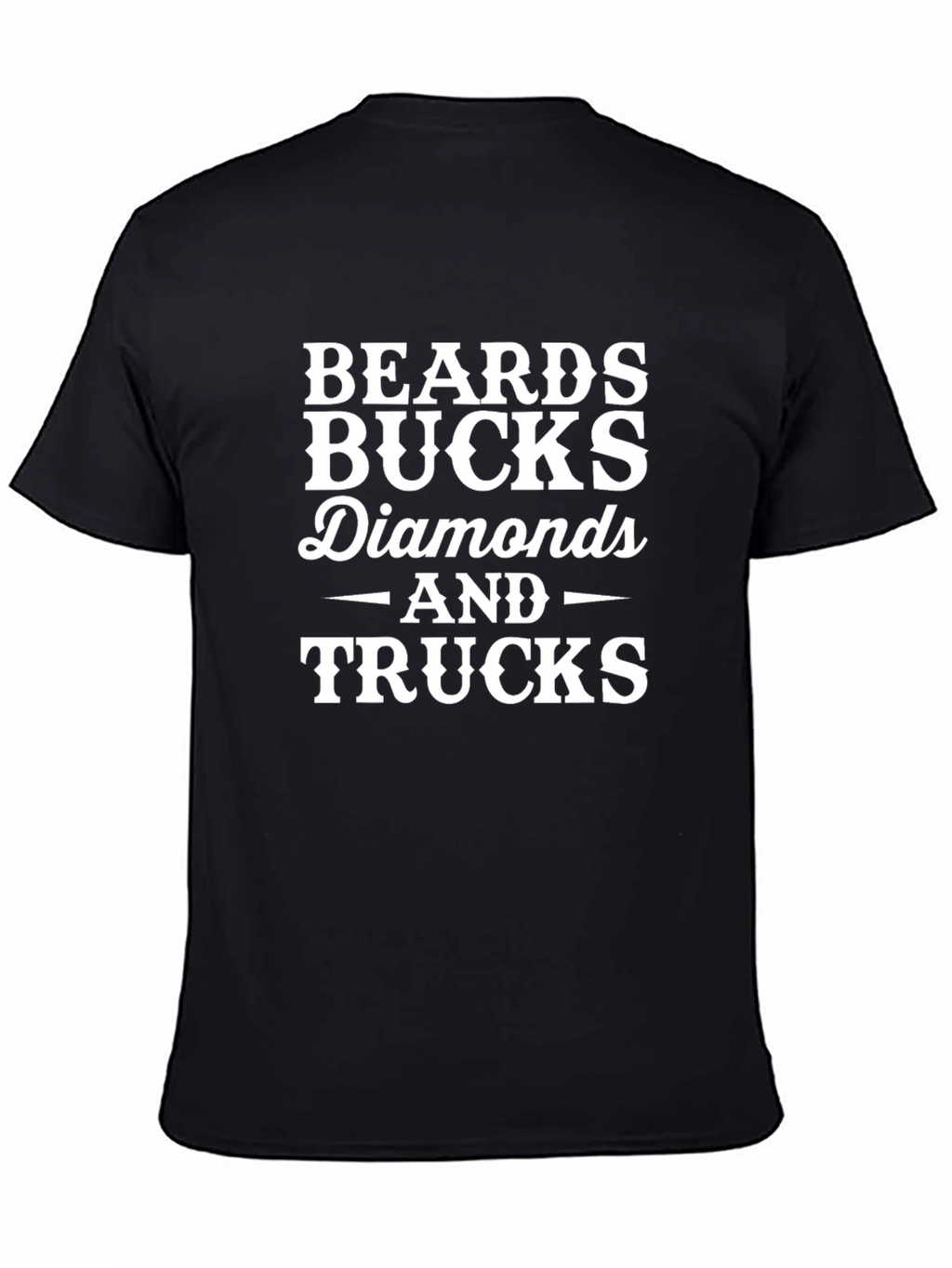 Beards Bucks Diamonds & Trucks Graphic Tee