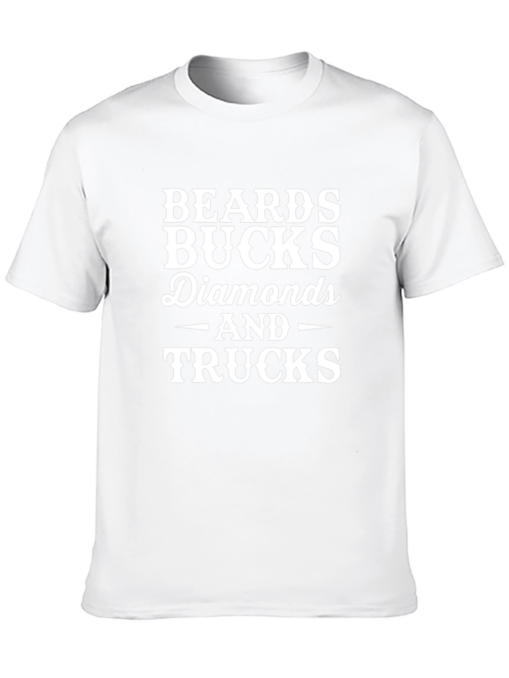 Beards Bucks Diamonds & Trucks Graphic Tee