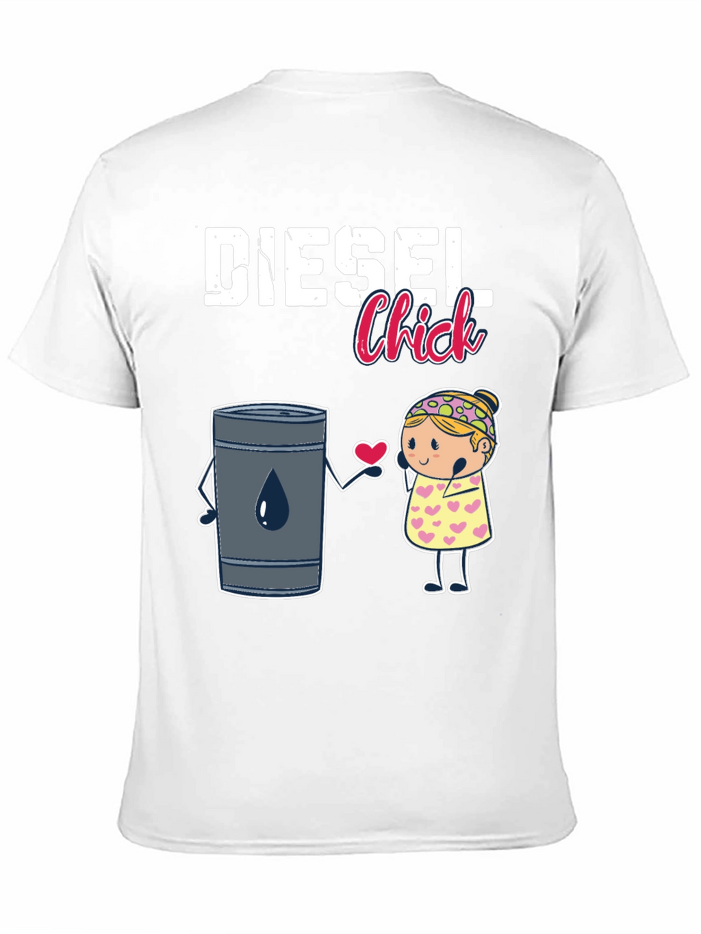 Diesel Chick Graphic T-Shirt - Black