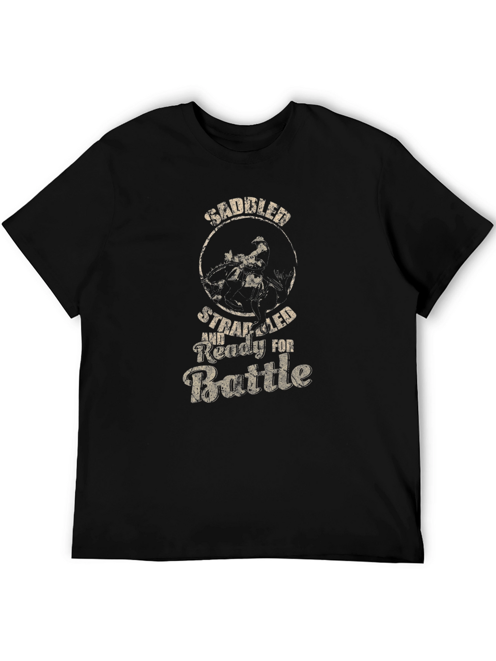 Saddled Strapped T-Shirt