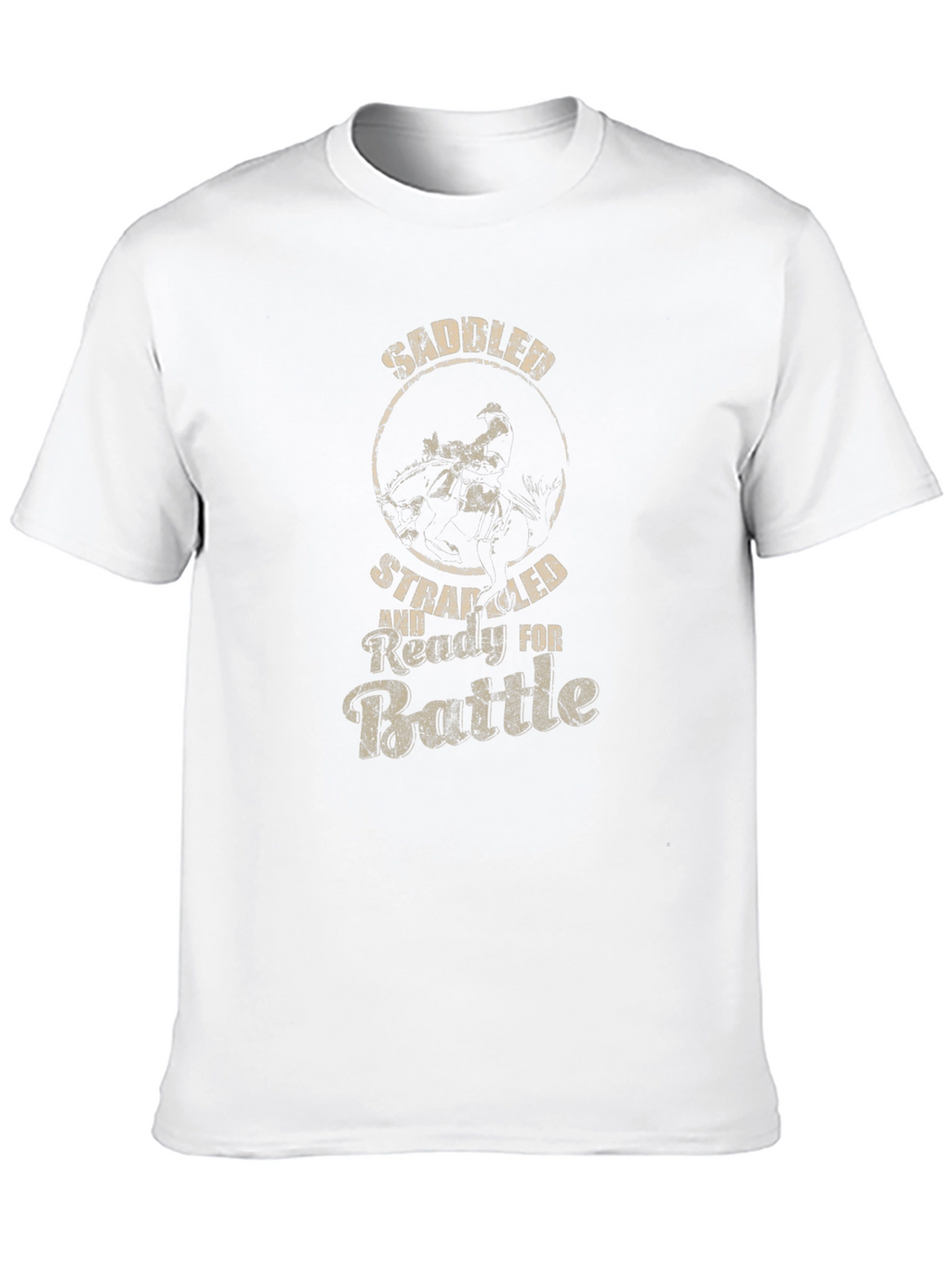 Saddled Strapped T-Shirt