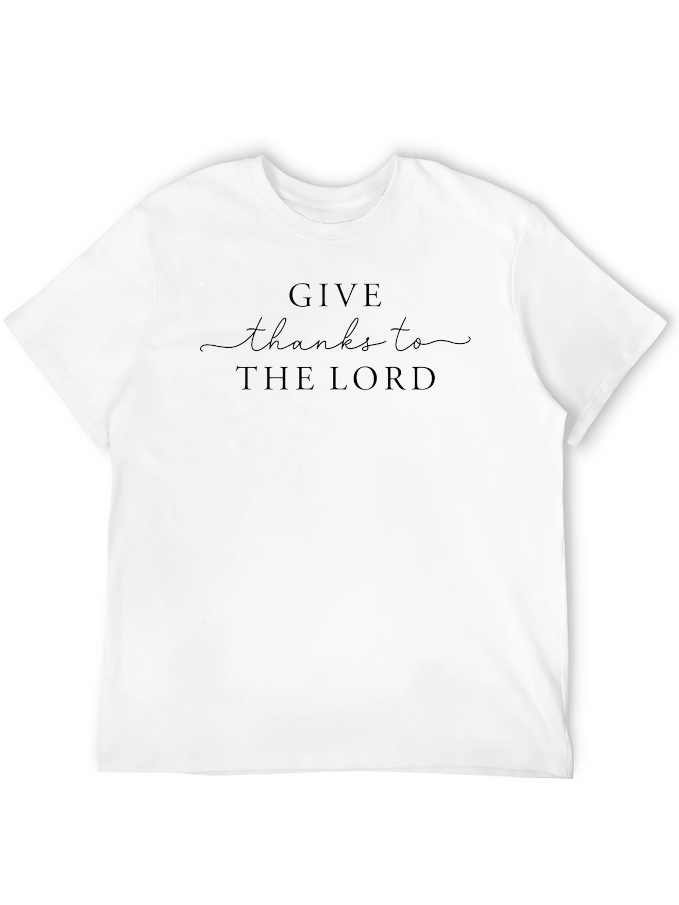 Give Thanks to The Lord Graphic T-Shirt
