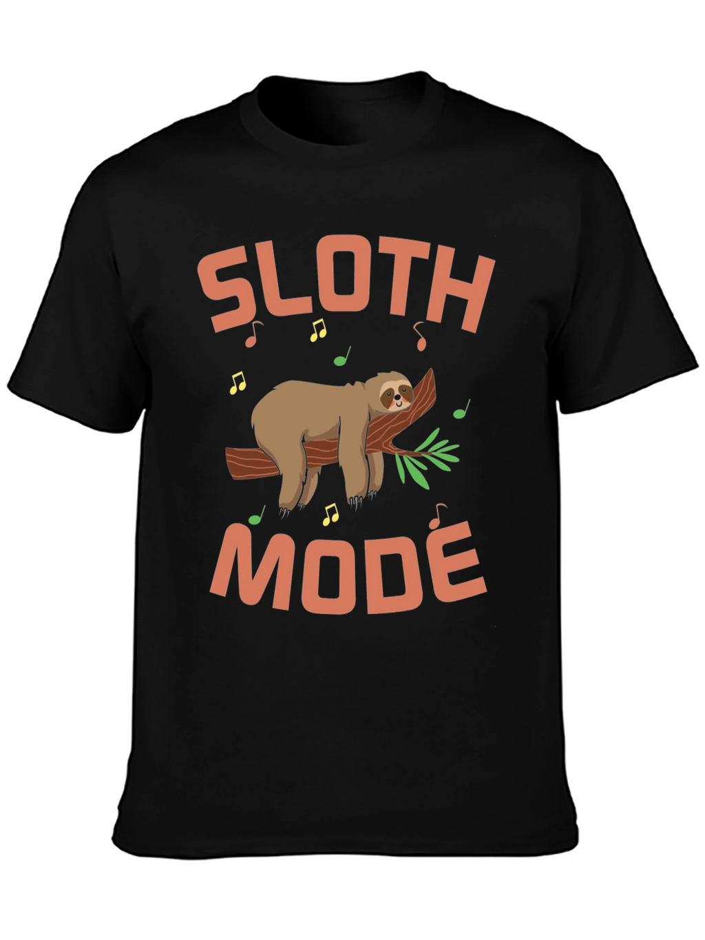 Sloth Mode Graphic Tee - Relax & Unwind