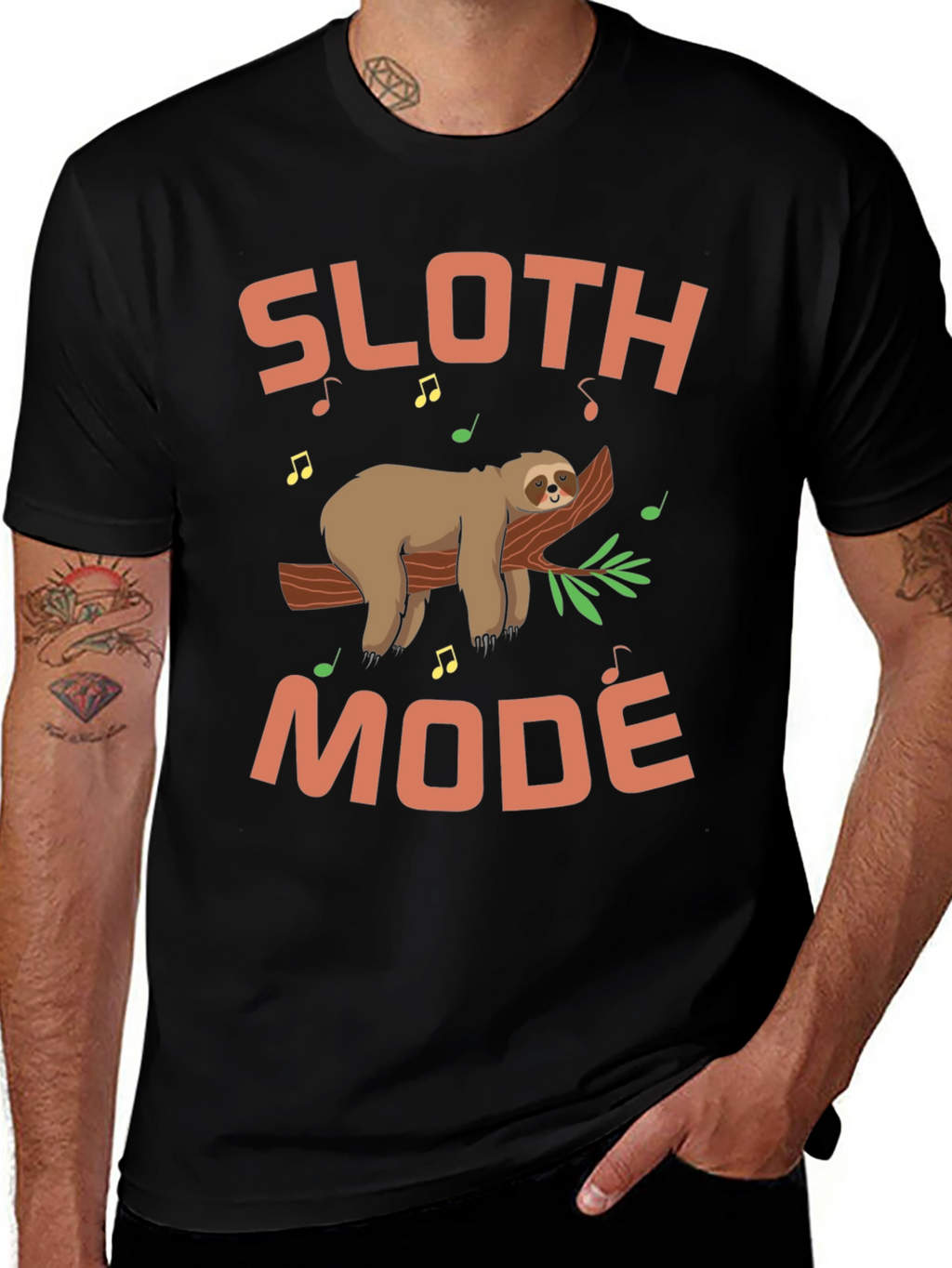Sloth Mode Graphic Tee - Relax & Unwind