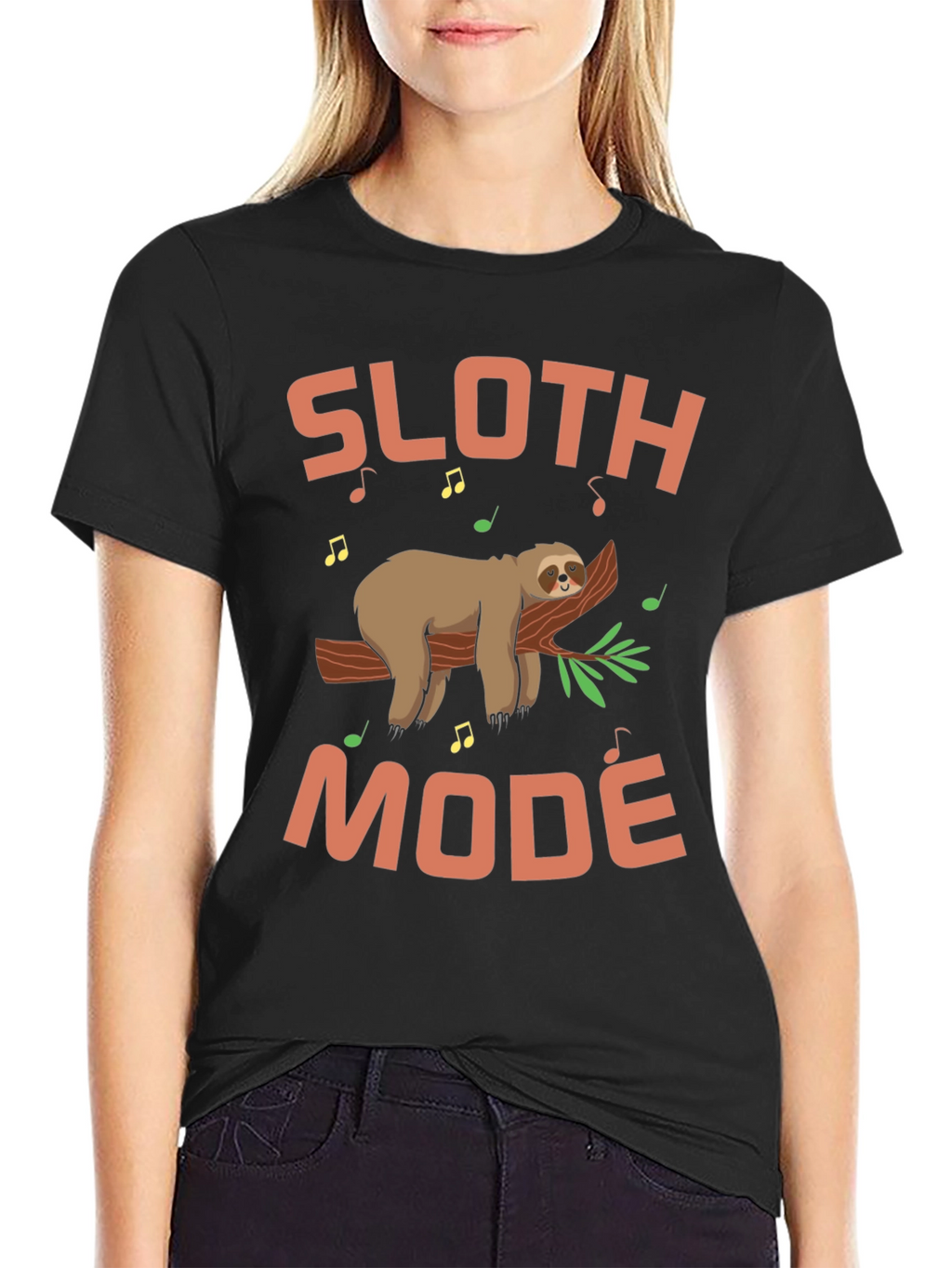 Sloth Mode Graphic Tee - Relax & Unwind