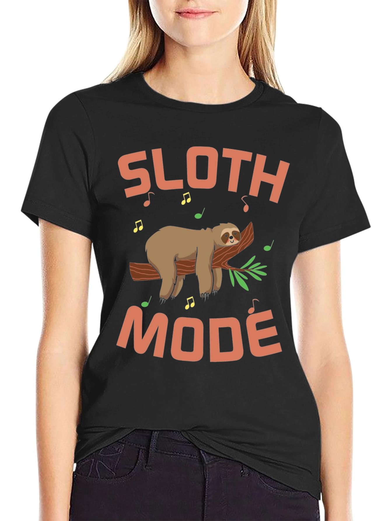 Sloth Mode Graphic Tee - Relax & Unwind