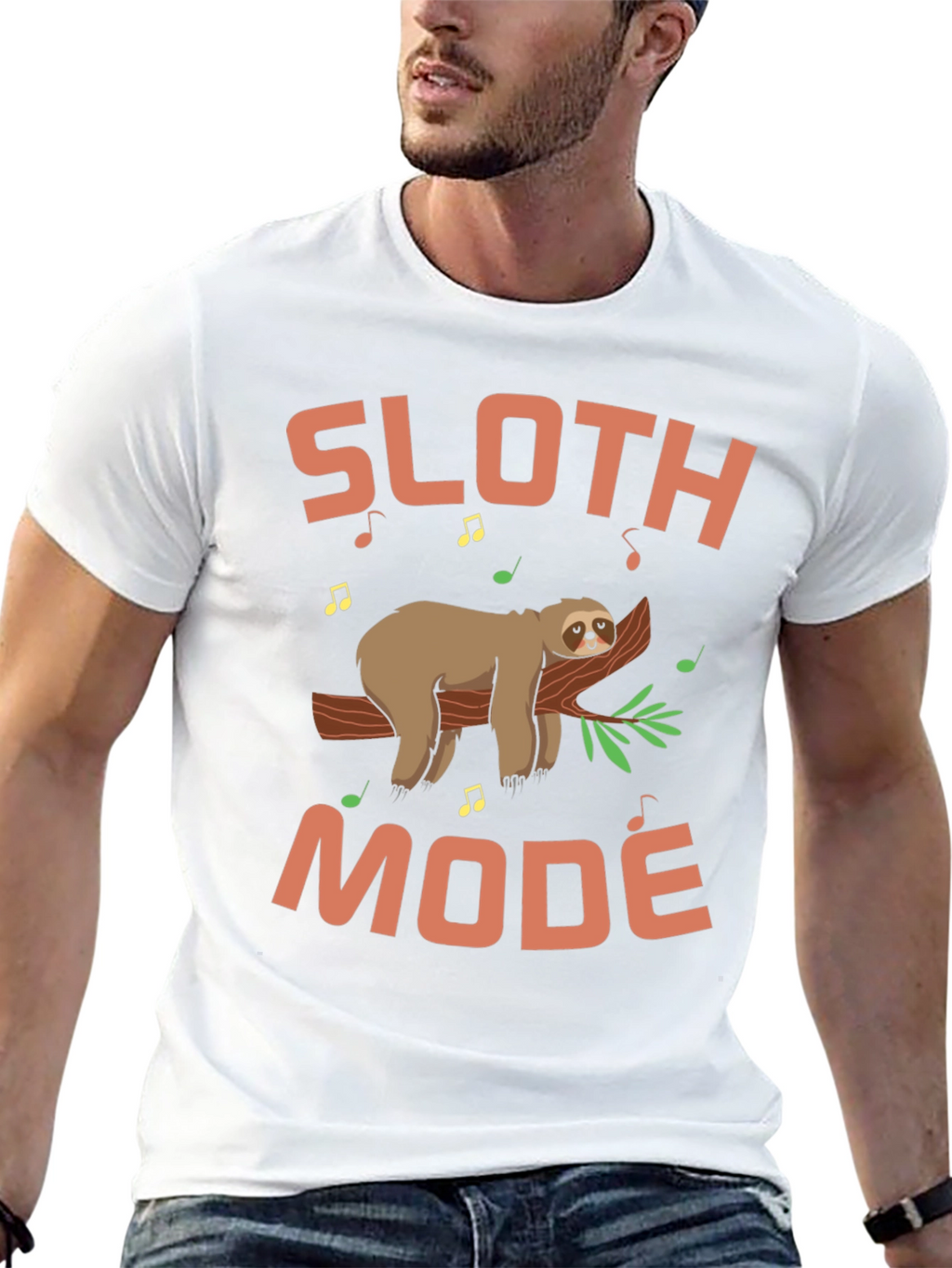 Sloth Mode Graphic Tee - Relax & Unwind